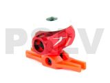 B130X02-R Xtreme Productions Titanium Rotor Hub (Red) Blade 130X  